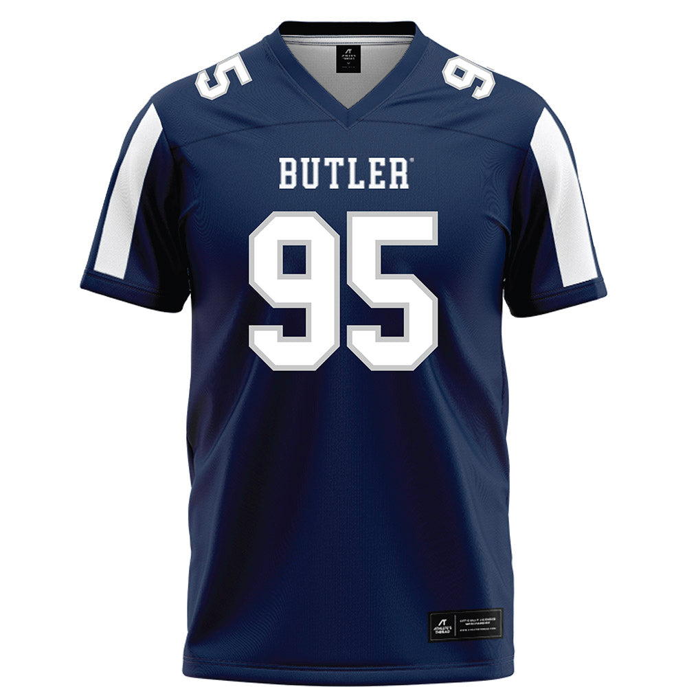 Butler - NCAA Football : Okemdi Eze - Blue Football Jersey-0