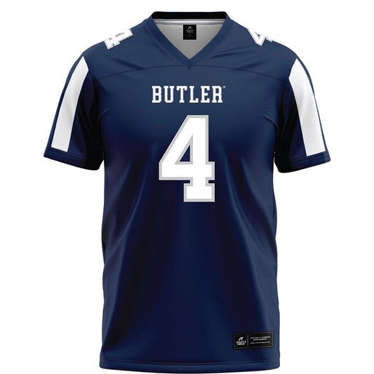 Butler - NCAA Football : Christian Kramer - Blue Football Jersey-0