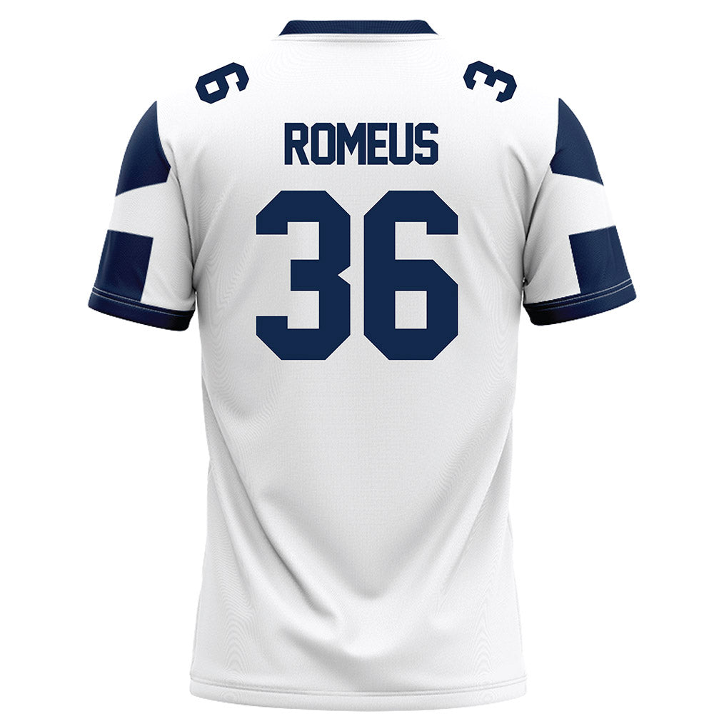 Butler - NCAA Football : Elijah Romeus - White Football Jersey