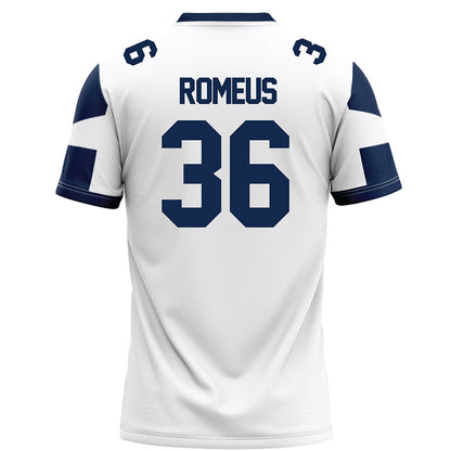 Butler - NCAA Football : Elijah Romeus - White Football Jersey