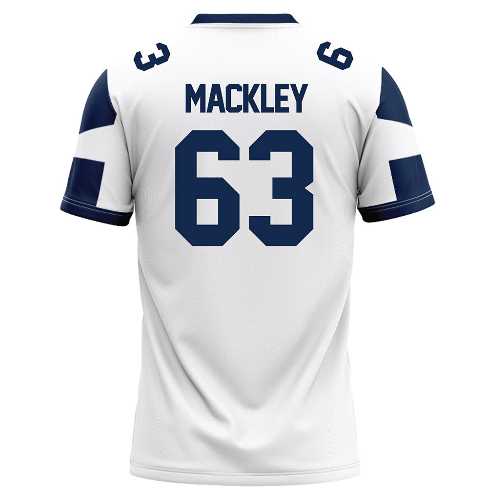Butler - NCAA Football : Charles Mackley - White Football Jersey