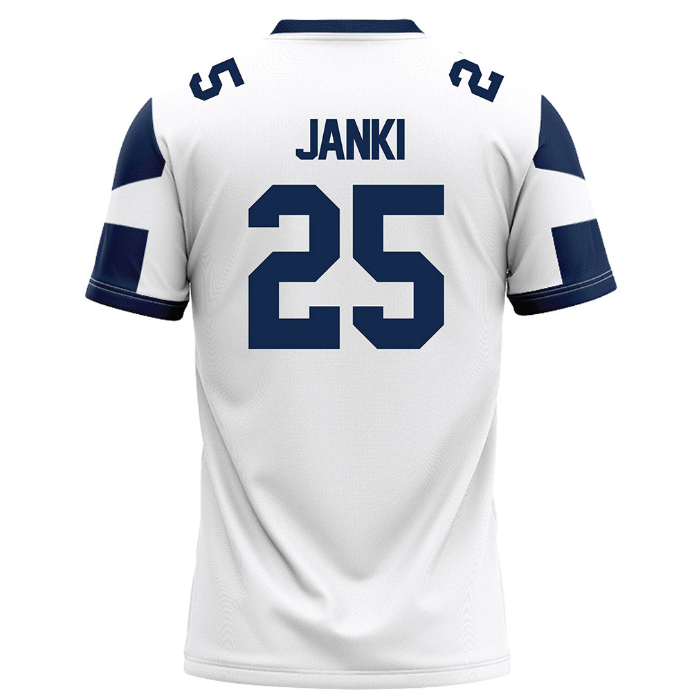Butler - NCAA Football : Beck Janki - White Football Jersey