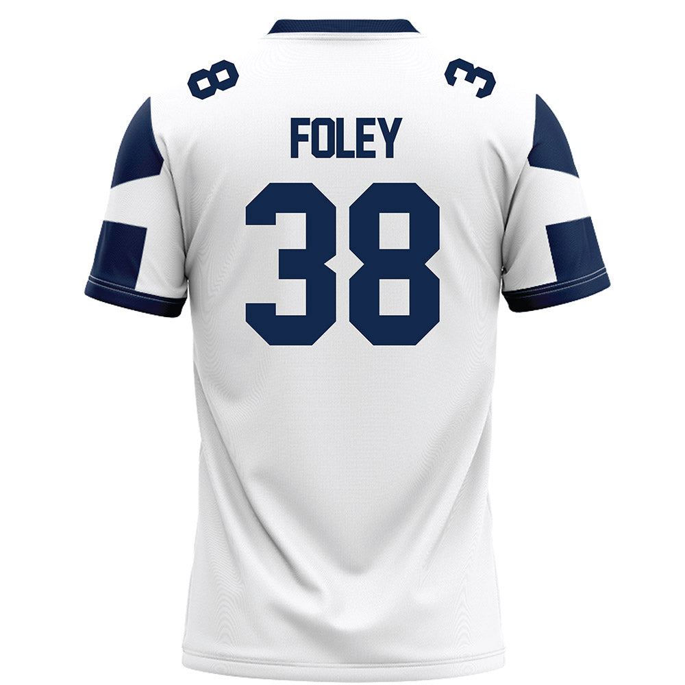 Butler - NCAA Football : Payton Foley - White Football Jersey-1