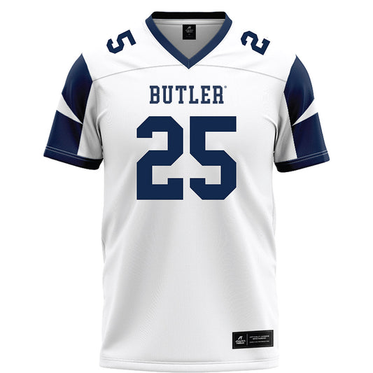 Butler - NCAA Football : Beck Janki - White Football Jersey