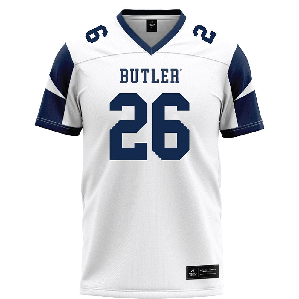 Butler - NCAA Football : Peyton Daniels - White Football Jersey