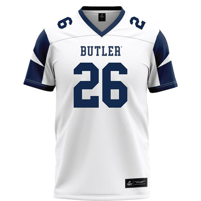 Butler - NCAA Football : Peyton Daniels - White Football Jersey