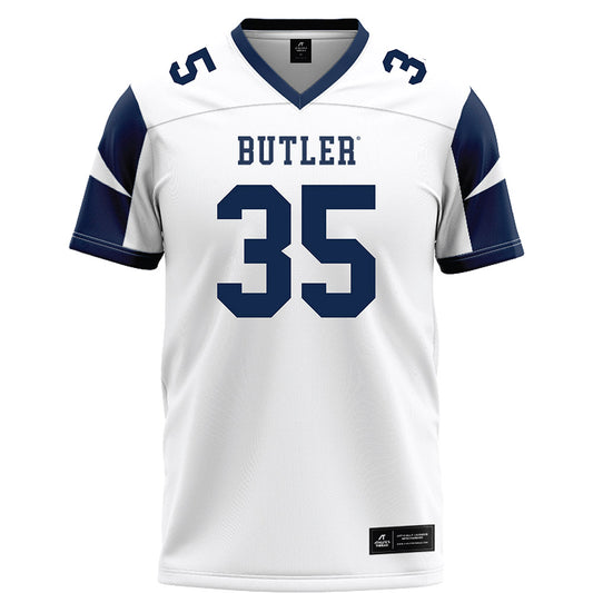 Butler - NCAA Football : Ben Brandenburg - White Football Jersey