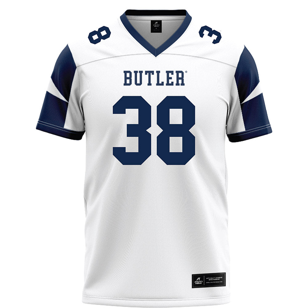 Butler - NCAA Football : Payton Foley - White Football Jersey-0