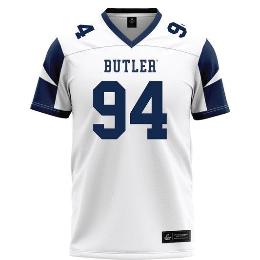 Butler - NCAA Football : Jarron Taylor - White Football Jersey-0