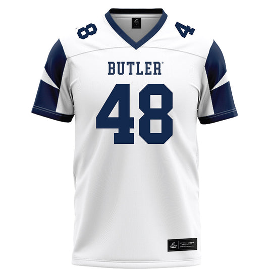 Butler - NCAA Football : Matteo Morelli - White Football Jersey-0