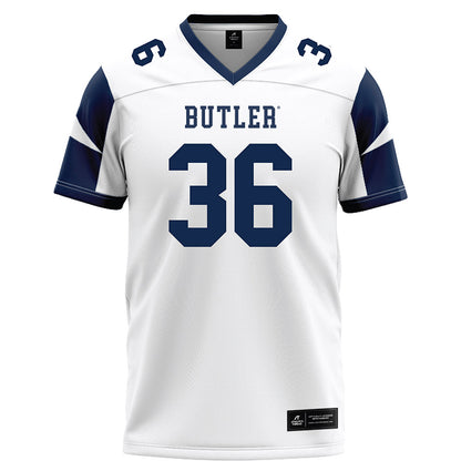 Butler - NCAA Football : Elijah Romeus - White Football Jersey