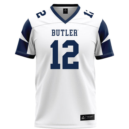 Butler - NCAA Football : Steven Stephany - White Football Jersey