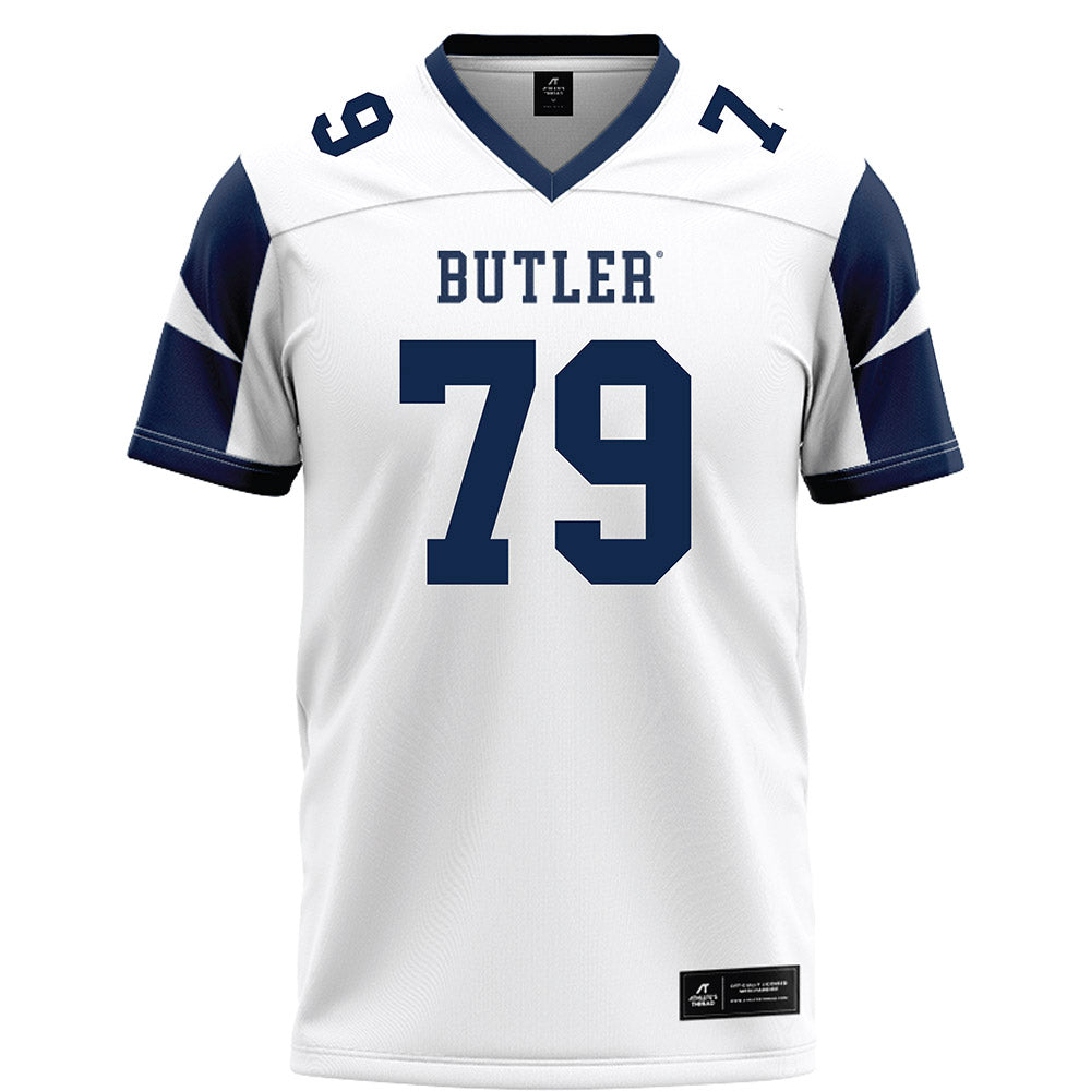 Butler - NCAA Football : Matthew Connors - White Football Jersey-0