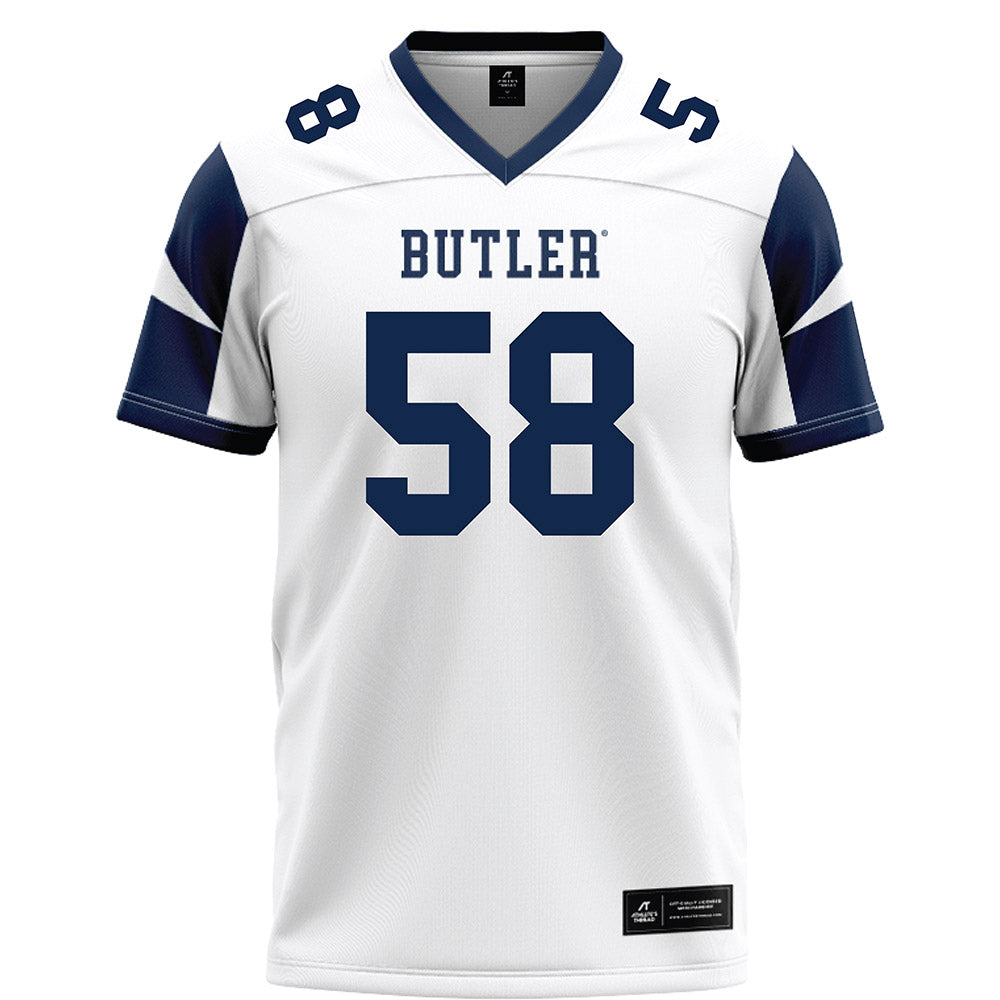 Butler - NCAA Football : Joe Rodi - White Football Jersey-0