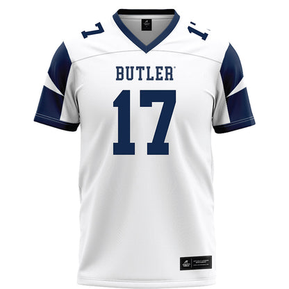 Butler - NCAA Football : Danny Orgler - White Football Jersey