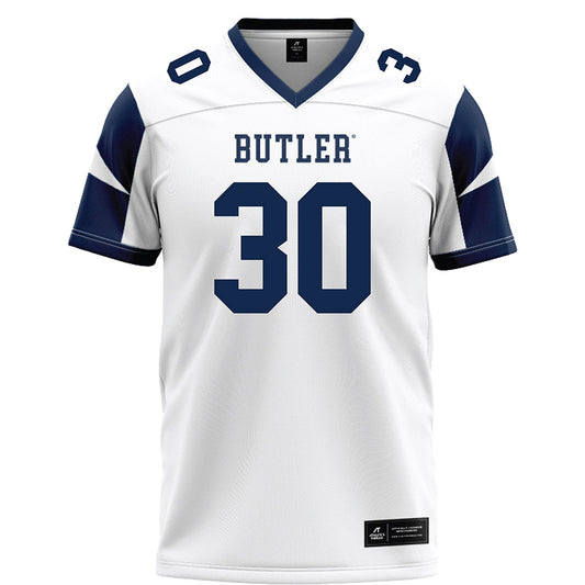 Butler - NCAA Football : Tyson Garrett - White Football Jersey
