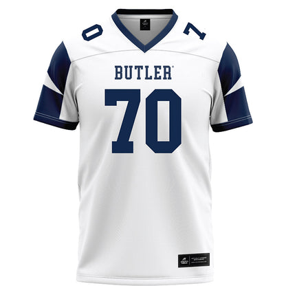 Butler - NCAA Football : Kirk Doskocil - White Football Jersey