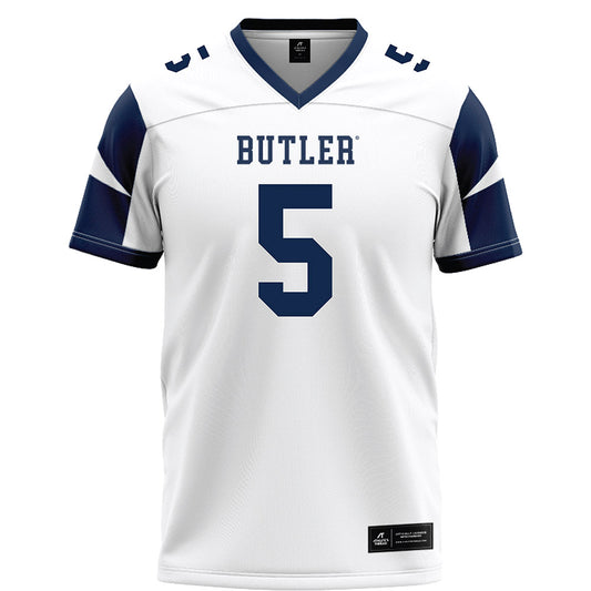Butler - NCAA Football : Landon Hochstein - White Football Jersey
