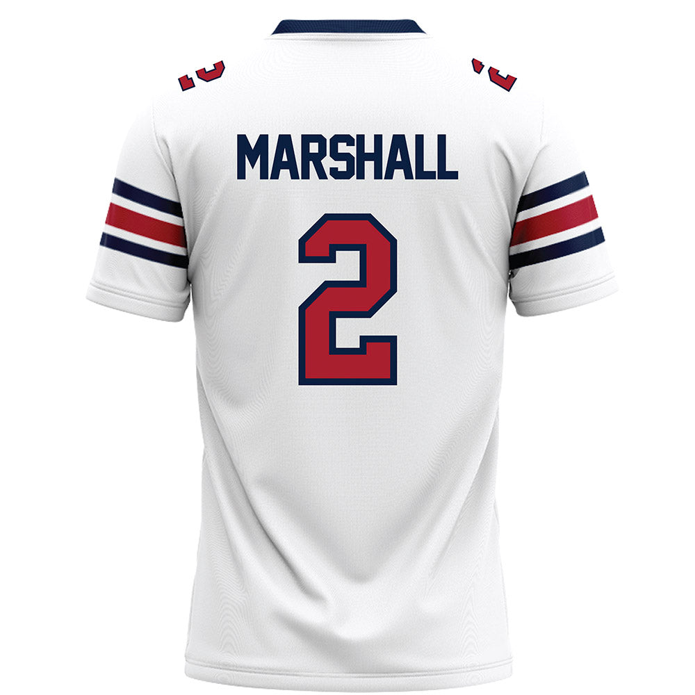 Liberty - NCAA Football : Jiquavious Marshall - White Football Jersey-1