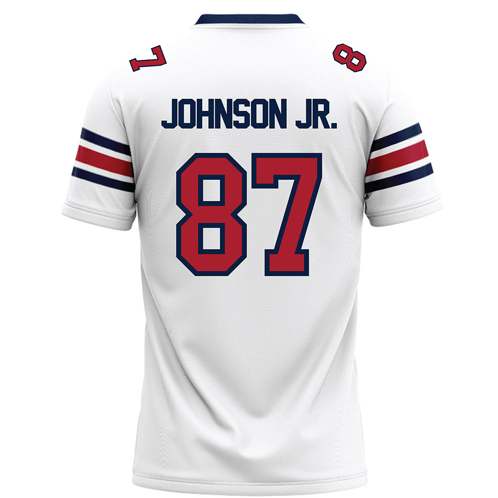 Liberty - NCAA Football : LaKelsey Johnson Jr. - White Football Jersey-1
