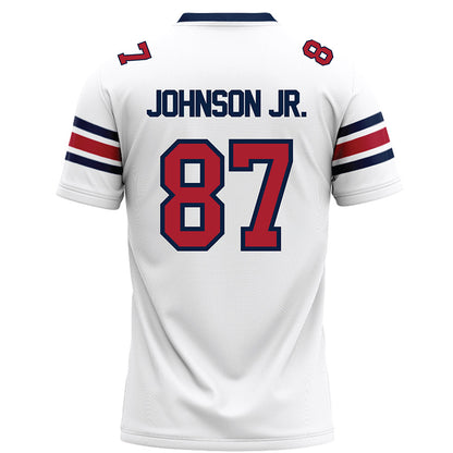 Liberty - NCAA Football : LaKelsey Johnson Jr. - White Football Jersey-1