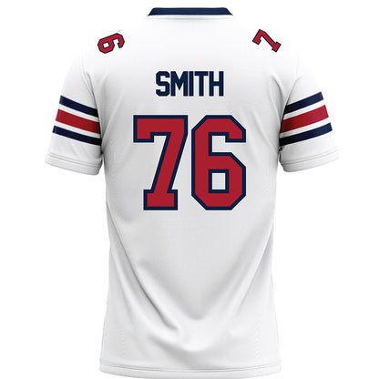 Liberty - NCAA Football : Gabe Smith - White Premium Football Jersey-1