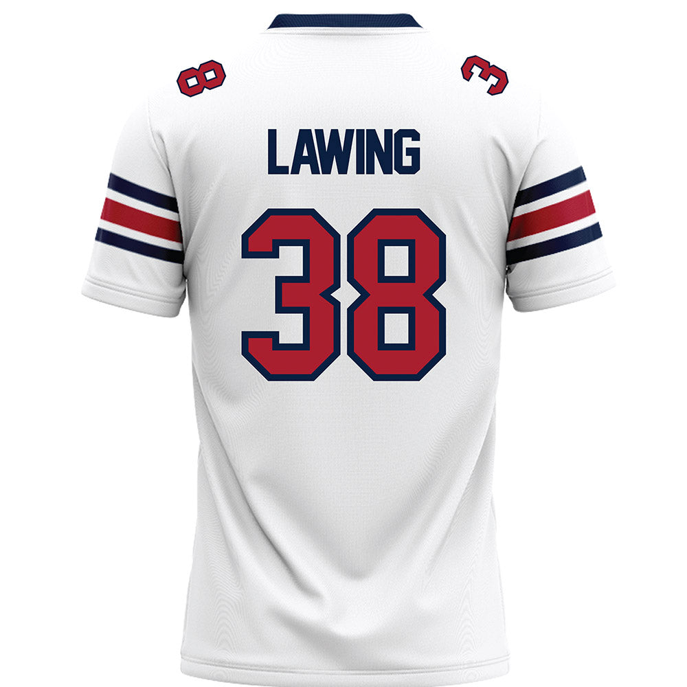 Liberty - NCAA Football : Tre Lawing - White Premium Football Jersey-1