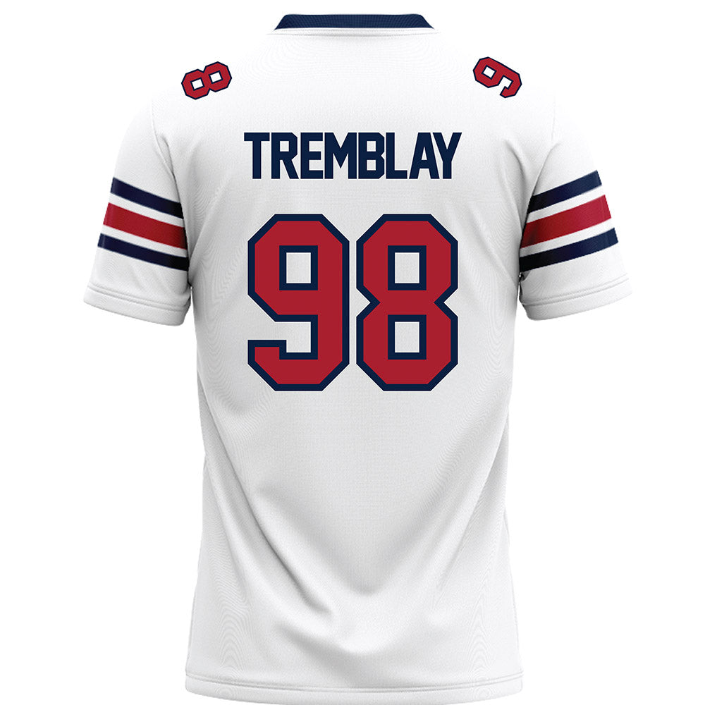 Liberty - NCAA Football : Austin Tremblay - White Premium Football Jersey-1