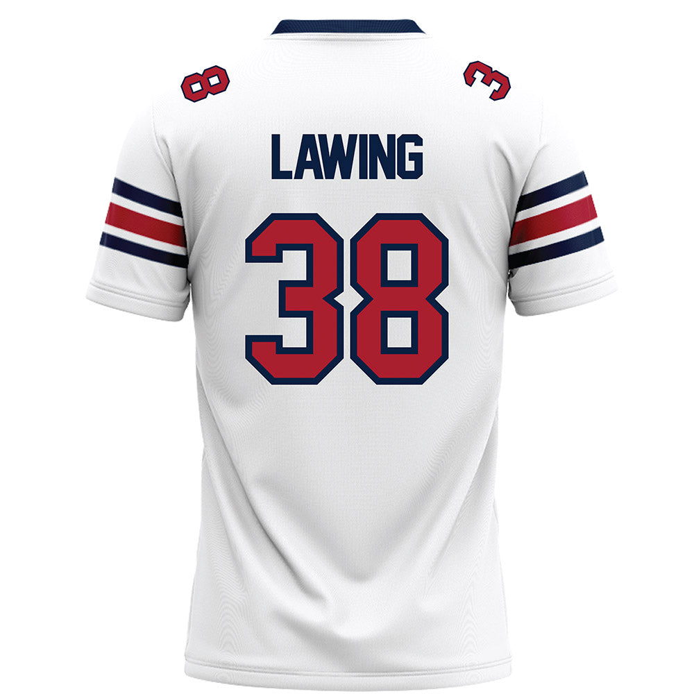 Liberty - NCAA Football : Tre Lawing - White Football Jersey-1