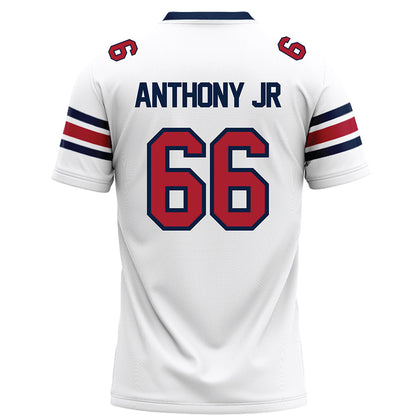 Liberty - NCAA Football : Erwil Anthony Jr - White Football Jersey-1
