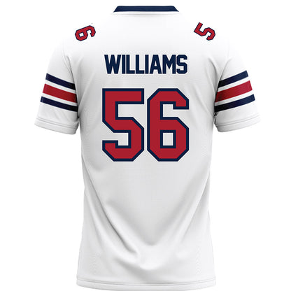 Liberty - NCAA Football : Christian Williams - White Premium Football Jersey-1