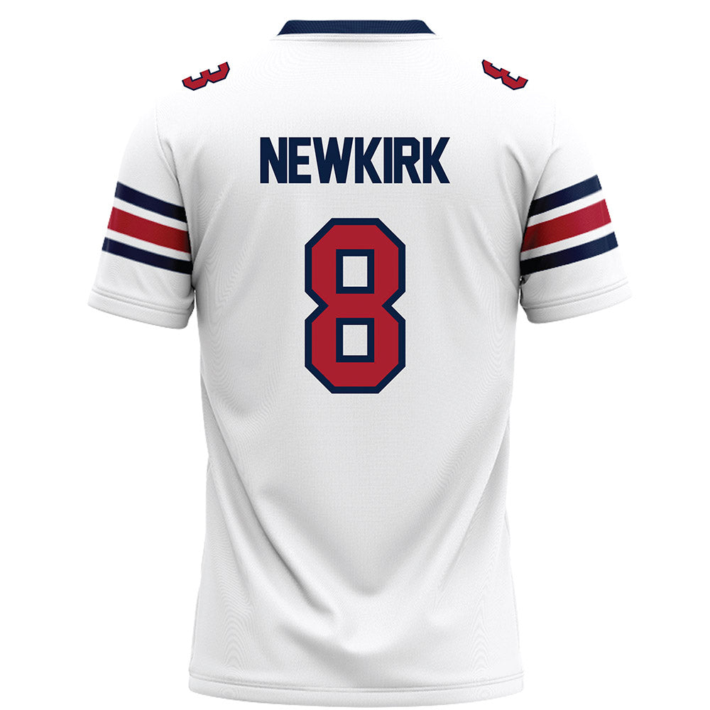 Liberty - NCAA Football : Nasir Newkirk - White Football Jersey-1