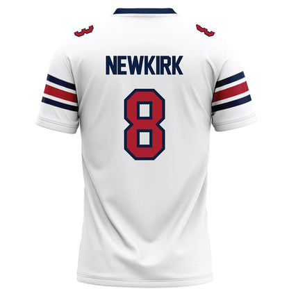 Liberty - NCAA Football : Nasir Newkirk - White Football Jersey-1