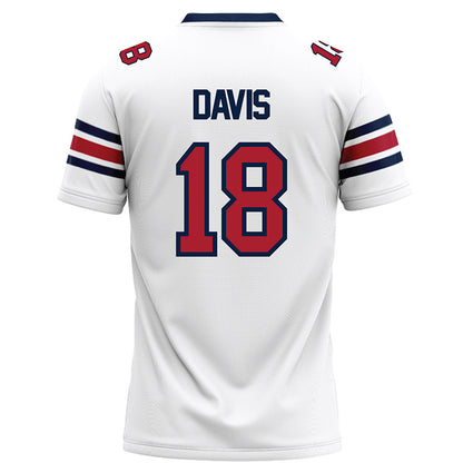 Liberty - NCAA Football : Jachin Davis - White Football Jersey-1
