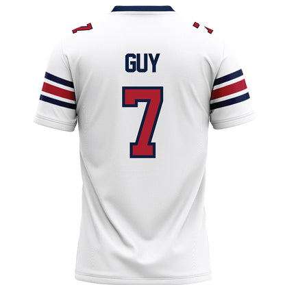 Liberty - NCAA Football : Izaiah Guy - White Premium Football Jersey-1