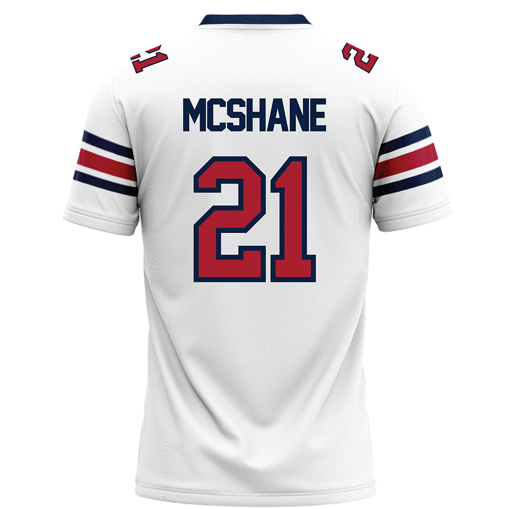 Liberty - NCAA Football : Ashton McShane - White Football Jersey-1
