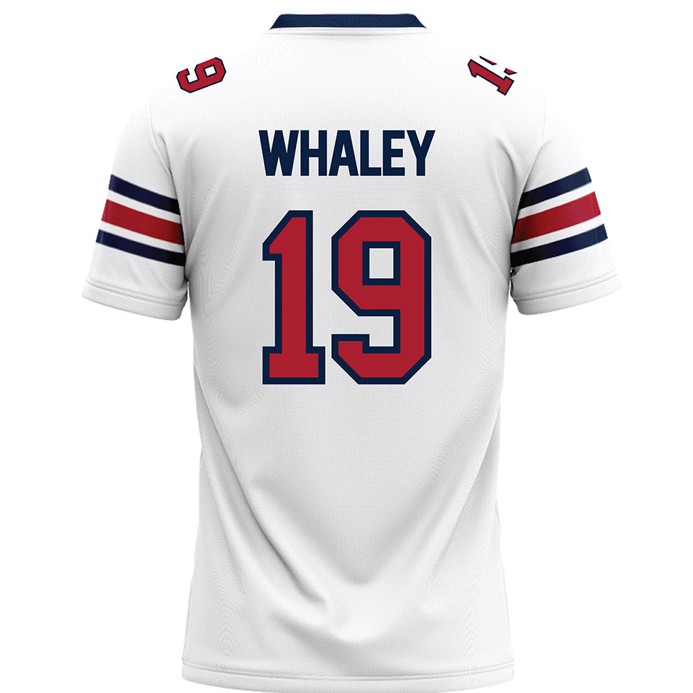Liberty - NCAA Football : Jayden Whaley - White Premium Football Jersey-1