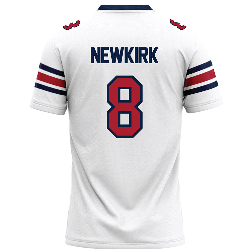 Liberty - NCAA Football : Nasir Newkirk - White Premium Football Jersey-1