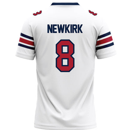 Liberty - NCAA Football : Nasir Newkirk - White Premium Football Jersey-1
