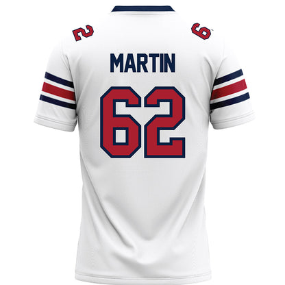 Liberty - NCAA Football : Blake Martin - White Premium Football Jersey-1