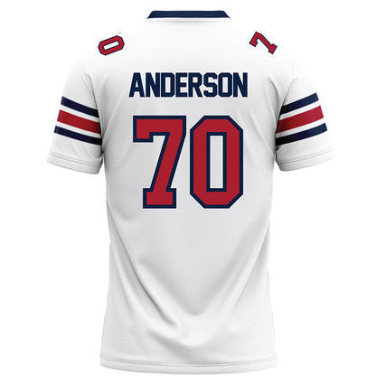 Liberty - NCAA Football : Austin Anderson - White Football Jersey-1