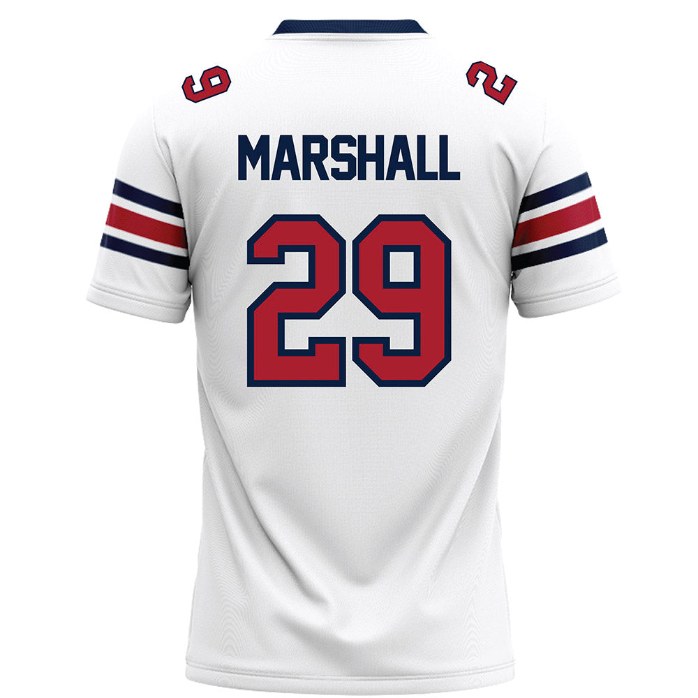 Liberty - NCAA Football : Justin Marshall - White Football Jersey-1