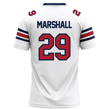 Liberty - NCAA Football : Justin Marshall - White Football Jersey-1