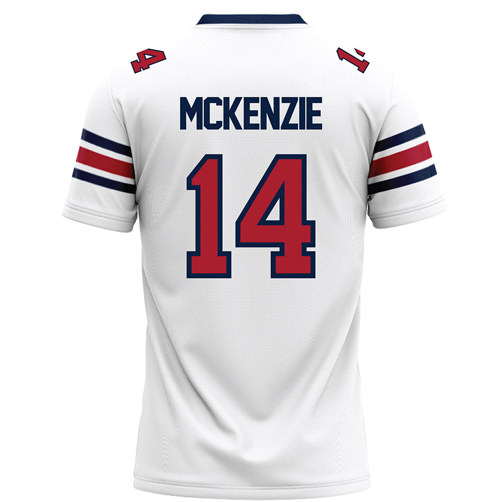 Liberty - NCAA Football : Elijah McKenzie - White Football Jersey-1