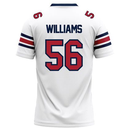 Liberty - NCAA Football : Christian Williams - White Football Jersey-1