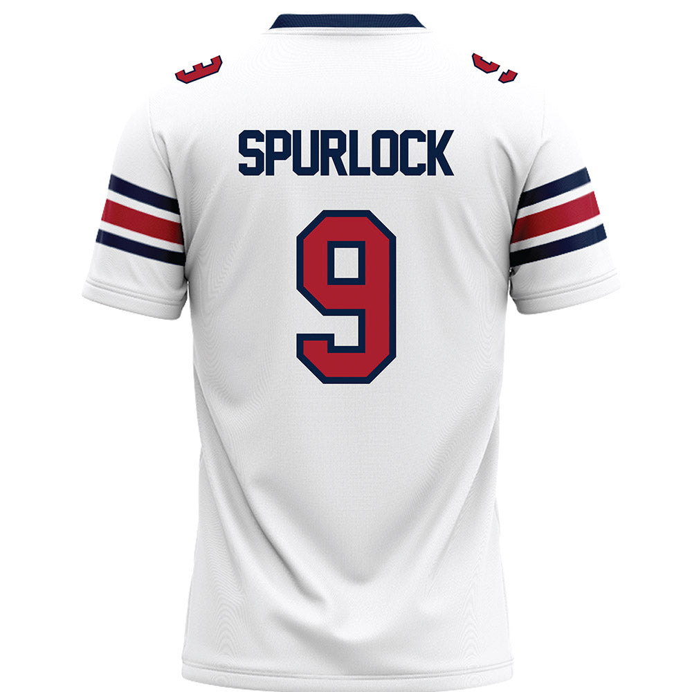 Liberty - NCAA Football : Deuce Spurlock - White Premium Football Jersey-1