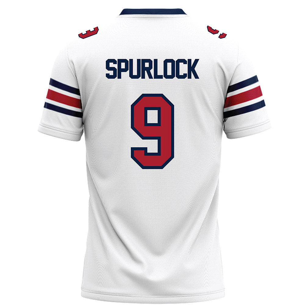Liberty - NCAA Football : Deuce Spurlock - White Football Jersey-1
