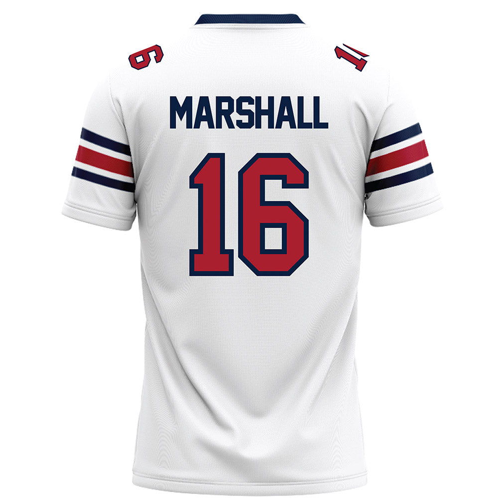Liberty - NCAA Football : Jiquavious Marshall - White Football Jersey-1