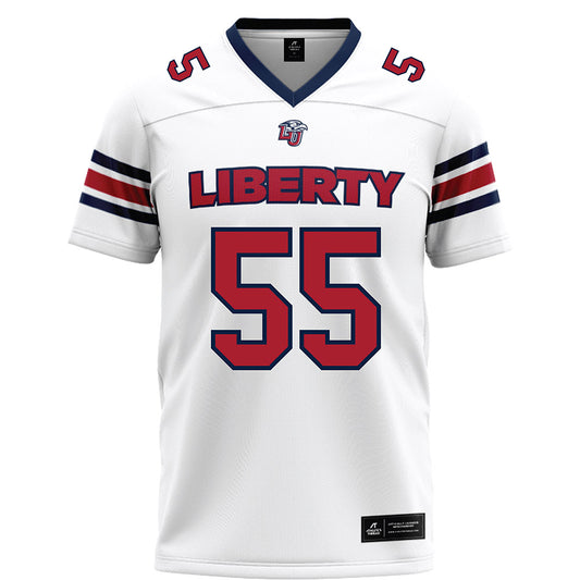 Liberty - NCAA Football : Henry Hicks - White Football Jersey-0
