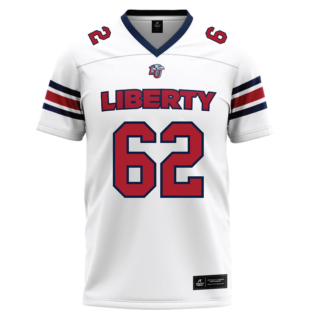 Liberty - NCAA Football : Blake Martin - White Football Jersey-0